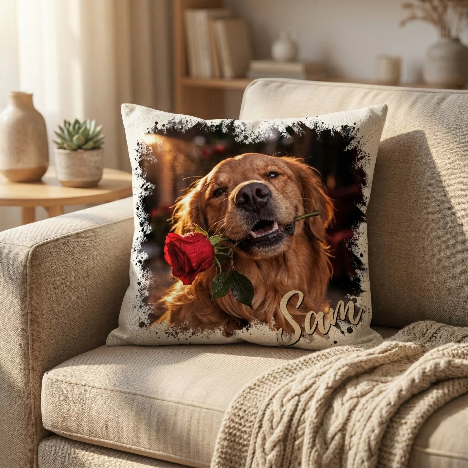 Personalisierte Kissen