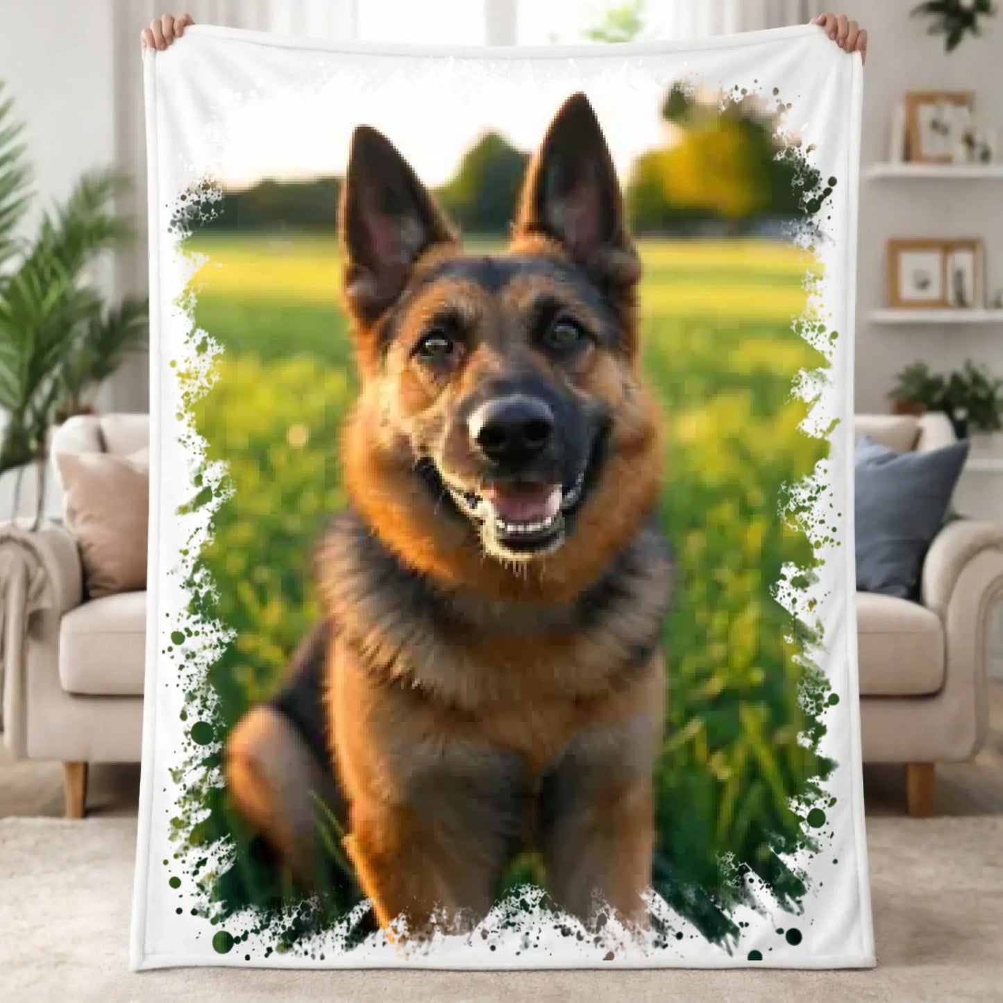 Personalisierte Kuschel-Decke