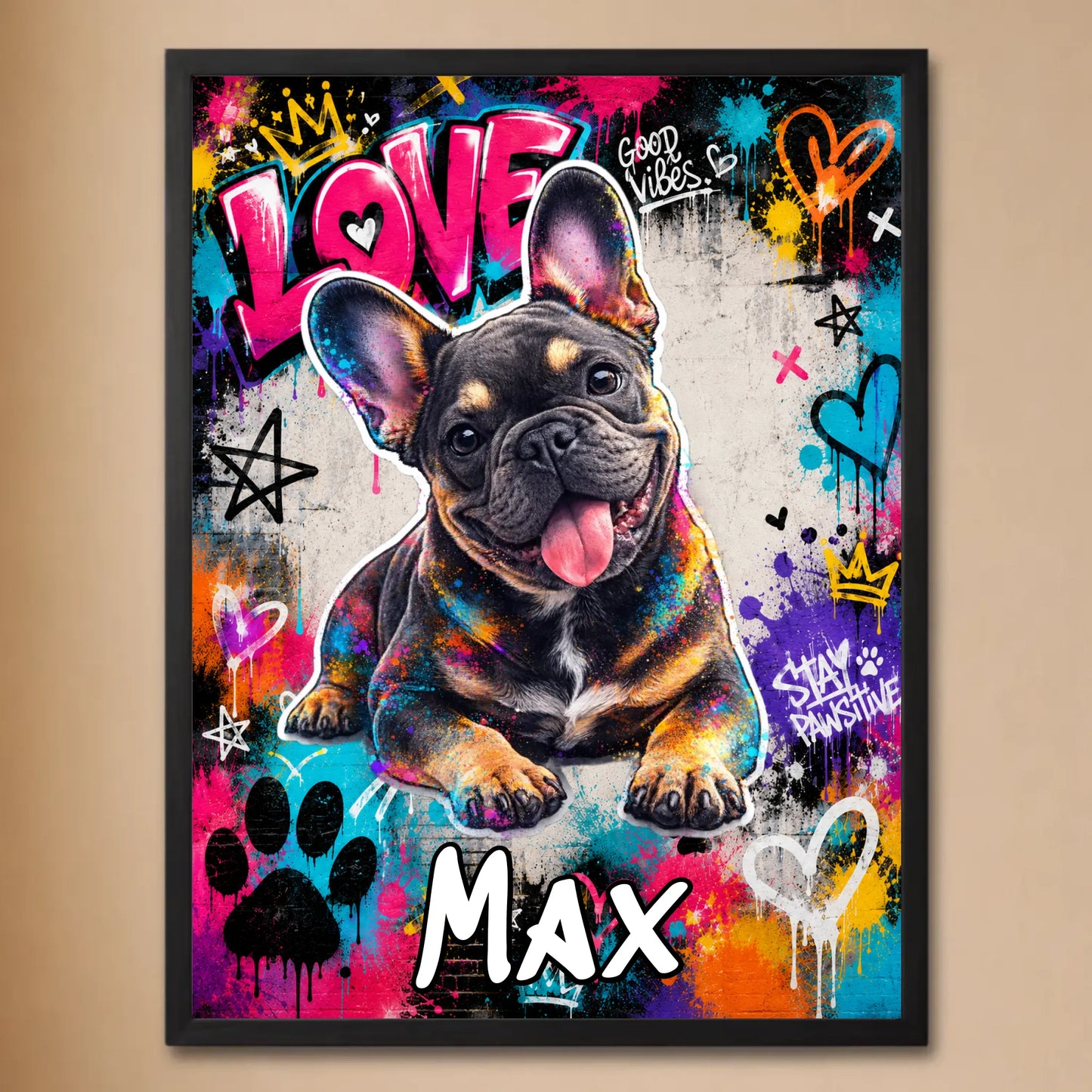 Mockup Vorlage Poster 30x40 cm
