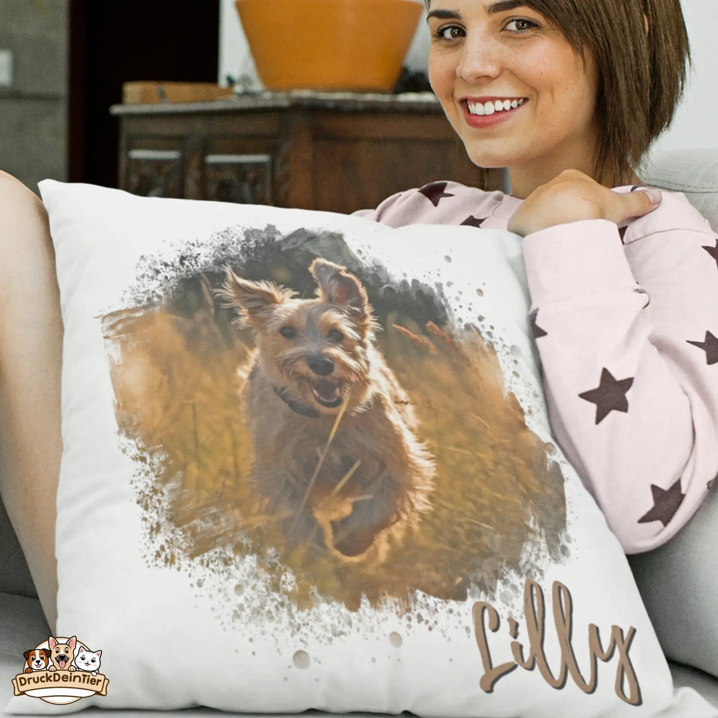 Personalisiertes Haustierkissen